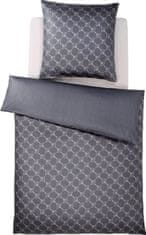 Joop! Set posteljnine JOOP! CORNFLOWER GRADIANT 40 x 80 cm in 155 x 220 cm, siv