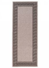 Chemex Preproga Floorlux Sidewalk String Stylish Fashion String 20014 Srebrna Črna 60x200 cm