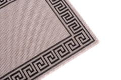 Chemex Preproga Floorlux Sidewalk String Stylish Fashion String 20014 Srebrna Črna 60x200 cm