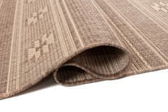 Chemex Preproga Floorlux Sidewalk String Stylish Fashion String 20315 Kremna Rjava 60x200 cm
