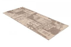 Chemex Preproga Floorlux Sidewalk String Stylish Fashion String 20347 Kremna Rjava 60x200 cm
