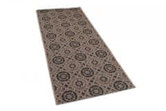 Chemex Preproga Floorlux Sidewalk String Stylish Fashion String 20416 Rjava Črna 60x200 cm