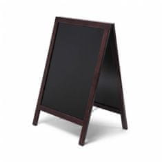 neonart A-stojalo leseno 55x85 temno rjavo