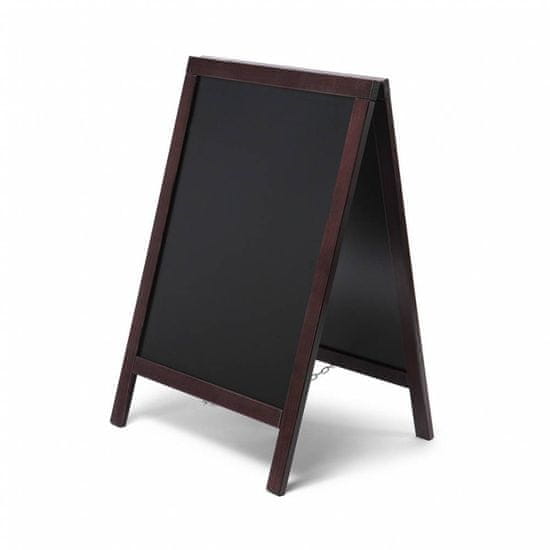 neonart A-stojalo leseno 55x85 temno rjavo