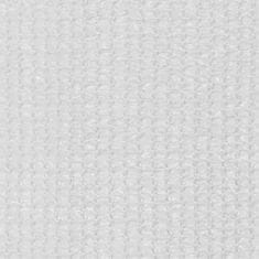 Vidaxl Zunanje rolo senčilo belo 60x140 cm HDPE