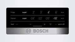 Bosch KGN49XWEA prostostoječi hladilnik, kombinirani