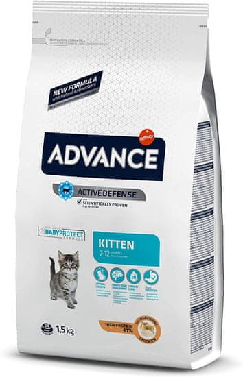 ADVANCE Cat Kitten hrana za mačke, 1,5 kg