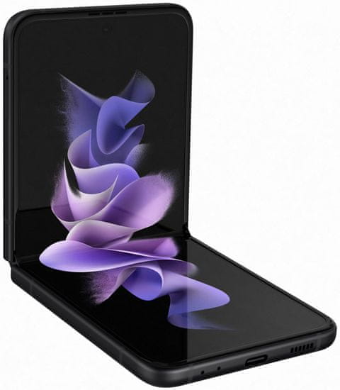 Samsung Galaxy Z Flip3 5G mobilni telefon, 8GB/128GB, fantomsko črn - Razstavni eksponat