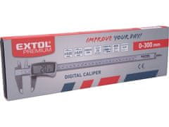 Extol Premium Extol Premium digitalno merilo (8825223) iz nerjavečega jekla , 0-300 mm