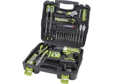 Extol Craft Akumulatorski vijačnik Extol Craft (422800) 12V Li-ion s kompletom orodja 46 kosov