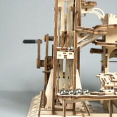 Robotime Marble Climber, potojoča krogljica, Lesena 3D sestavljanka, (ROKR LG504)