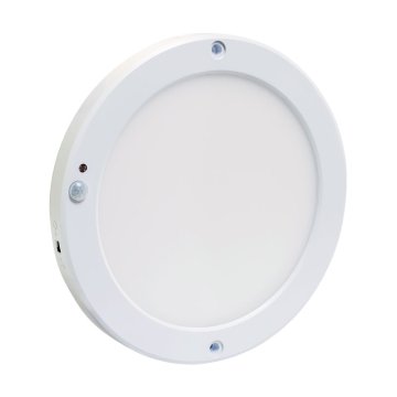 DPM LED plafoniera ultra tanka s senzorjem svetlobe in gibanja IP40 18W 1500lm 4000K