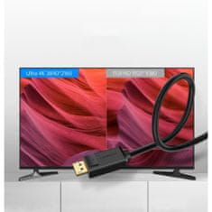 Ugreen Deluxe Computer kabel DisplayPort 1.2 4K 2m, črna