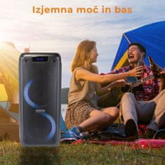 Manta SPK5210 karaoke zvočnik, True Wireless, 4000 W P.M.P.O