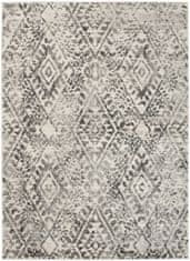 Chemex Etno Preproga Kratkih Las Modern Turški Z529A Kremna Siva 160x220 cm