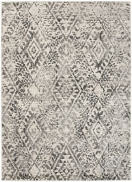 Chemex Etno Preproga Kratkih Las Modern Turški Z529A Kremna Siva