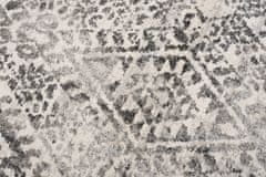 Chemex Etno Preproga Kratkih Las Modern Turški Z529A Kremna Siva 160x220 cm