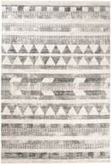 Chemex Etno Preproga Kratkih Las Modern Turški Z548A Kremna Siva 80x150 cm