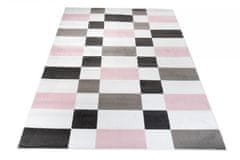 Chemex Preproga Pinky Z658A Y Ewl Bela Roza Siva 80x150 cm