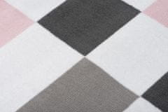 Chemex Preproga Pinky Z658A Y Ewl Bela Roza Siva 80x150 cm