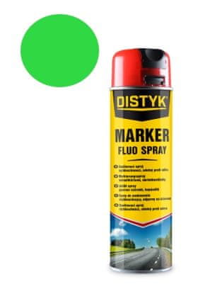 DISTYK Marker fluo sprej ZELEN