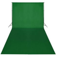 Vidaxl Foto studijski komplet s softboxi, ozadjem in odbojnikom