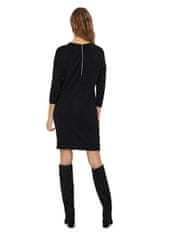 Vero Moda Ženska obleka VMGLORY 10137034 Black (Velikost M)