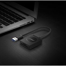 Ugreen Card reader čitalec kartic USB 3.0 SD / micro SD, črna