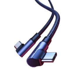 Ugreen Elbow kabel USB-C / USB-C QC PD 100W 5A 1m, črna