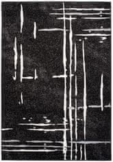 Chemex Elegantna Modna Preproga Laila 15744/10755 De Luxe Bela Siva Črna 120x170 cm