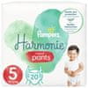 Pampers Pants Harmonie hlačne plenice, Velikost 5, 12–17 kg, 20 kosov