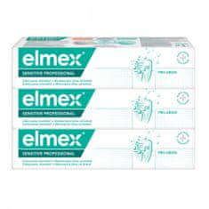 Elmex Sensitive Professional zobna pasta, 75 ml, 3/1