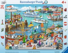 Ravensburger sestavljanka Dan v pristanišču, 24 delov (6152)