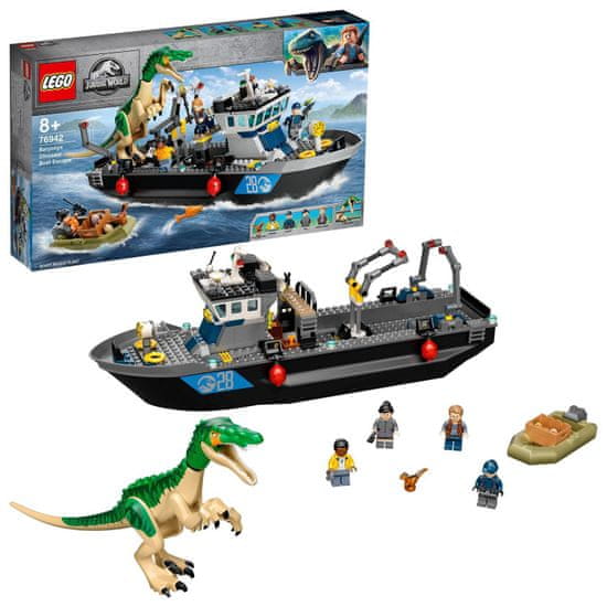 LEGO Jurassic World 76942 Pobeg barioniksa z ladje