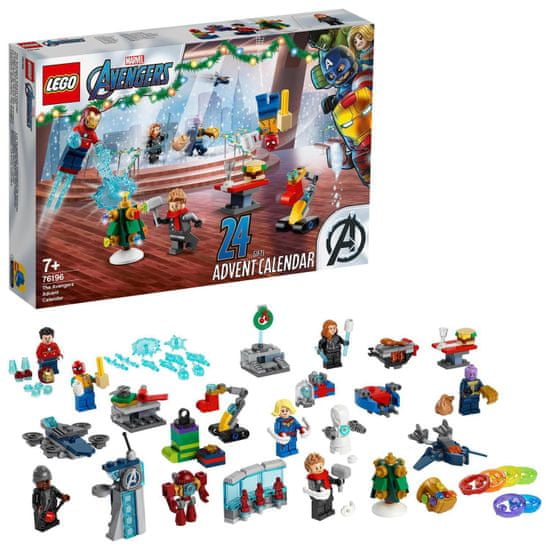 LEGO Marvel Avengers 76196 Adventni koledar Avengers