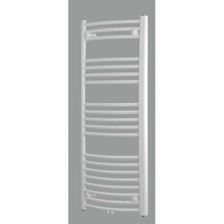 Sanotechnik Bari B730 kopalniški radiator, upognjen, bel