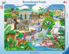 Ravensburger sestavljanka Obišči živalski vrt, 45 delov (6661)