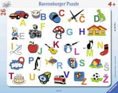 Ravensburger sestavljanka Slovenska abeceda, 26 delov (6782)