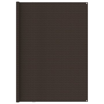 Vidaxl Preproga za šotor 250x500 cm rjava