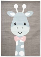 Chemex Preproga Baby Otroška Pastelnih Barv Ds34A Fnu Bela Meta Modra Roza Siva Črna 160x220 cm
