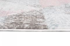 Chemex Preproga Baby Otroška Pastelnih Barv N680A Fnu Bela Roza Siva 80x150 cm
