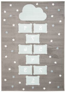 Chemex Preproga Baby Otroška Pastelnih Barv Du35A Fnu Bela Meta Modra Roza Siva