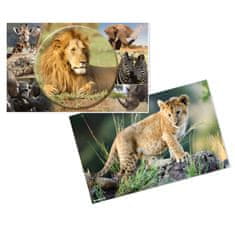 Herma podloga za mizo, 55 x 35 cm, Afriške živali
