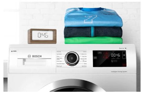 Bosch WAN28263BY Popolnoma čisto perilo v do 65 % krajšem času