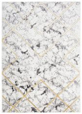 Preproga Shine Luksuzno Edinstveno Zlato Moderno Fa76A Ftz Kremna Siva Večbarvna Zlata 80x150 cm