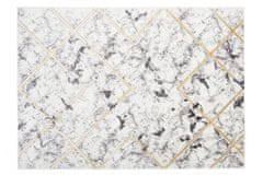 Preproga Shine Luksuzno Edinstveno Zlato Moderno Fa76A Ftz Kremna Siva Večbarvna Zlata 80x150 cm