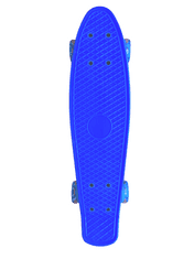 Pennyboard s svetlečimi kolesi, 56 cm, DARK BLUE, S-150