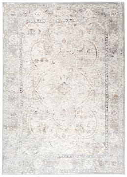 Chemex Carpet Valley Two Level Vintage D711A Vizon Bela Bež Kremna Siva