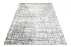 Chemex Carpet Valley Two Level Vintage D710B Bela Bež Kremna Modra 80x150 cm