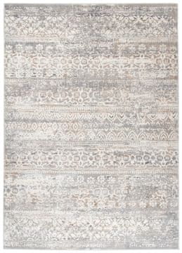 Chemex Carpet Valley Two Level Vintage D184A L. Vizon Bež Kremna Siva